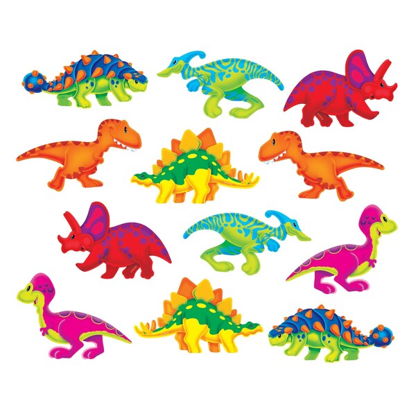 Dino-Mite Pals® Mini Accents Variety Pack, 36 Pieces, PK6